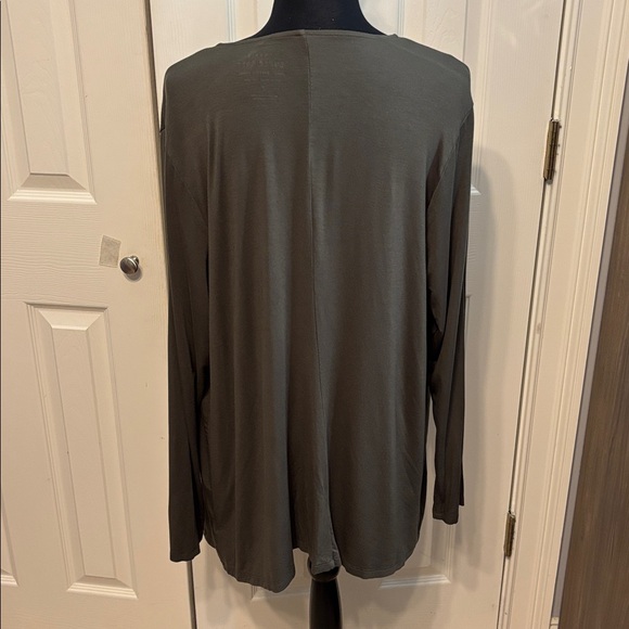 Torrid Super Soft Knit Drape Front Plus Cardigan - Picture 6 of 9